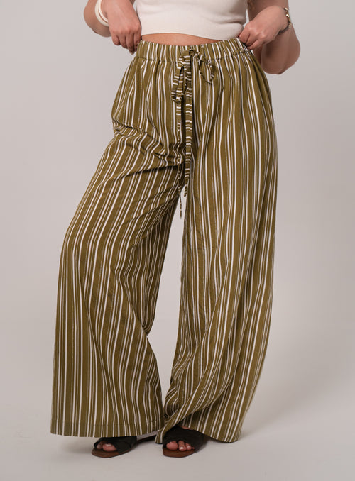 Flow stripe pants