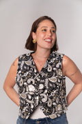 Embroidered  vest
